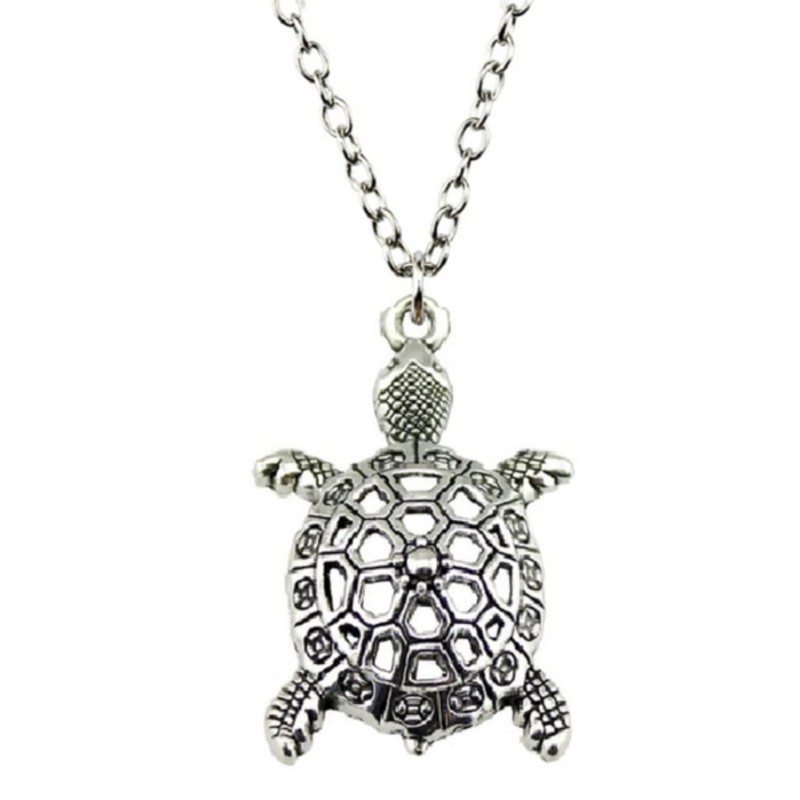 Halsband Sköldpadda STOR Turtle Havsdjur 