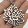 Halsband Lotusblomma Buddhism Yoga Lotus Symbol Lång kedja