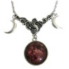 Choker Halvmåne Wicca Blodmåne Pagan Triple Moon