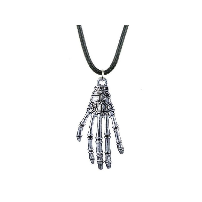 Halsband Skelett Hand Rem Zombie Skull Goth Rock Punk