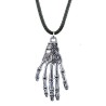 Halsband Skelett Hand Rem Zombie Skull Goth Rock Punk