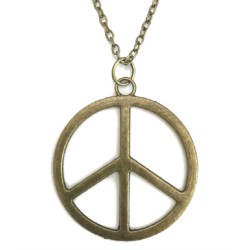 Halsband Peace Fredssymbol...