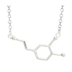 Halsband Dopamin Molekyl Signalsubstans Kemi Molecule