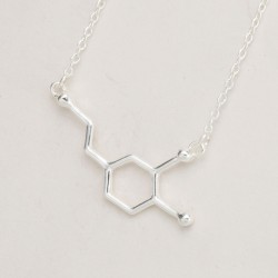 Halsband Dopamin Molekyl Signalsubstans Kemi Molecule