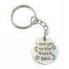 Nyckelring I Love You To The Moon.... Partner / Kompis