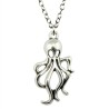 Halsband Bläckfisk Octopus Kraken rostfri kedja 50 cm