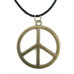 Halsband PEACE Symbol...