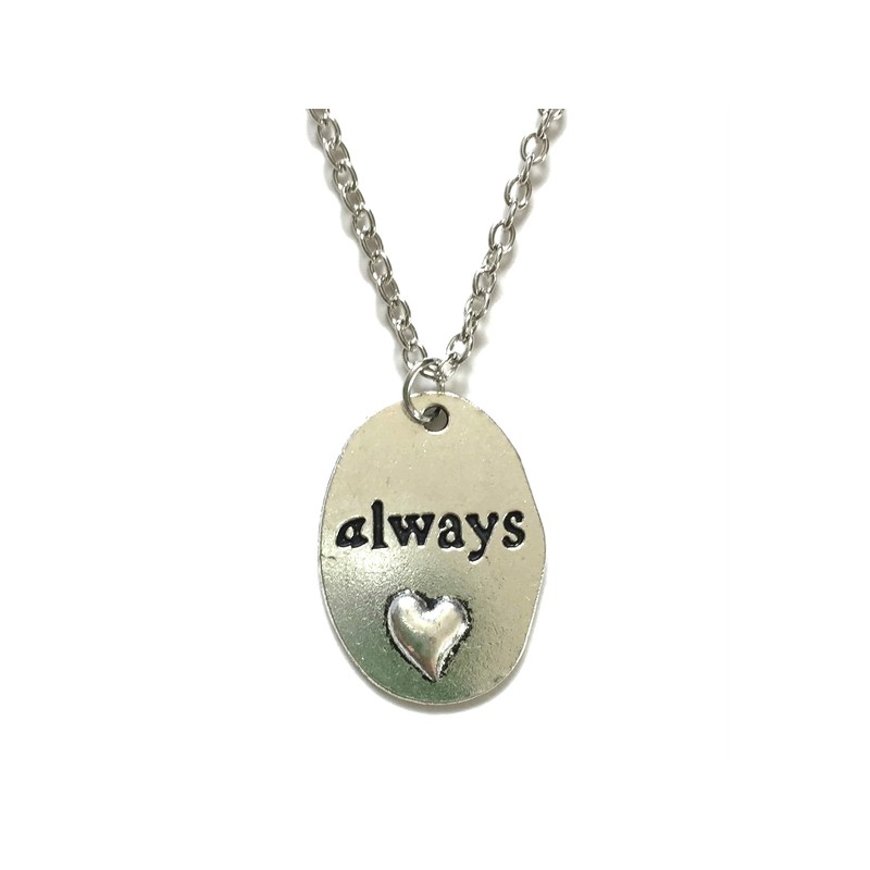 Halsband Always Harry Potter Severus Snape After all this time Rostfri Kedja