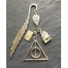 Bokmärke Harry Potter Hogwarts Hedwig Dödsrelikerna Hallows