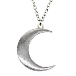 Halsband Måne Crescent Moon Wicca Pagan 