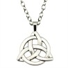 Halsband Triquetra Charmed Keltisk symbol - Kedja