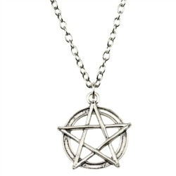 Halsband  Pentagram  Wicca...
