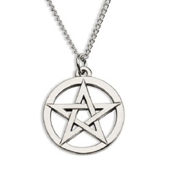 Halsband Pentagram Wicca...