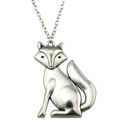 Halsband Räv Fox Djurmotiv...
