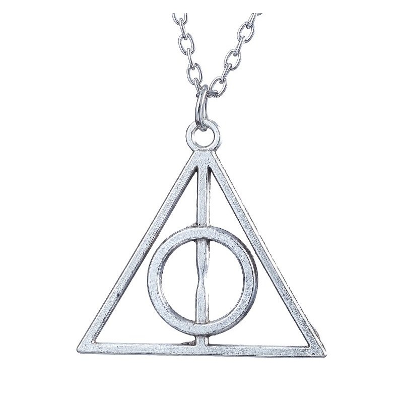 Halsband Deathly Hallows Dödsrelikerna Potter Rostfri Kedja