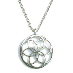 Halsband Mandala Blomma...