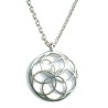 Halsband Mandala Blomma Buddhism Yoga Seed of life - Kedja