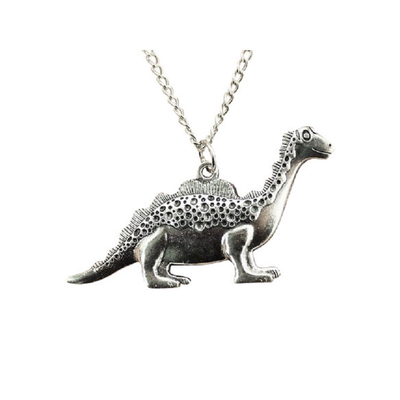 Halsband Dinosaurie Dino Rostfri kedja.