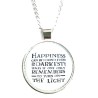 Halsband - Happiness can be found... - Dumbledore - Harry Potter