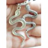 Örhängen Orm Snake XL Serpent Svart Ockultism