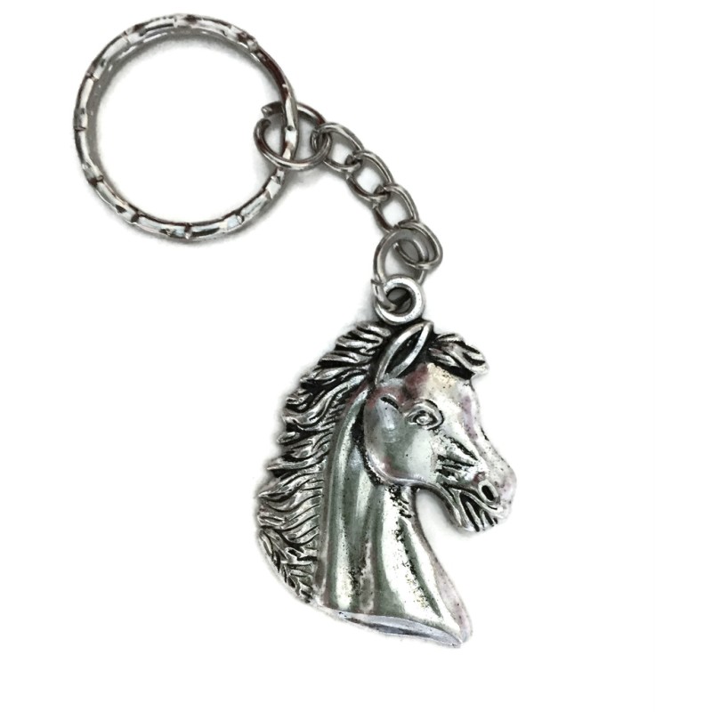 Nyckelring Häst Djurälskare Hästhuvud Horse