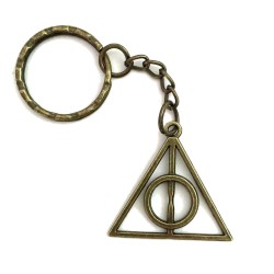 Nyckelring - Dödsrelikerna - Deathly Hallows Harry Potter BRONS