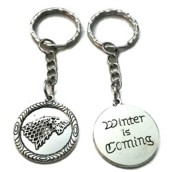 Nyckelring Winter is coming Game Of Thrones House Stark