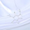 Halsband  KOFFEIN Molekyl Kemi Symbol