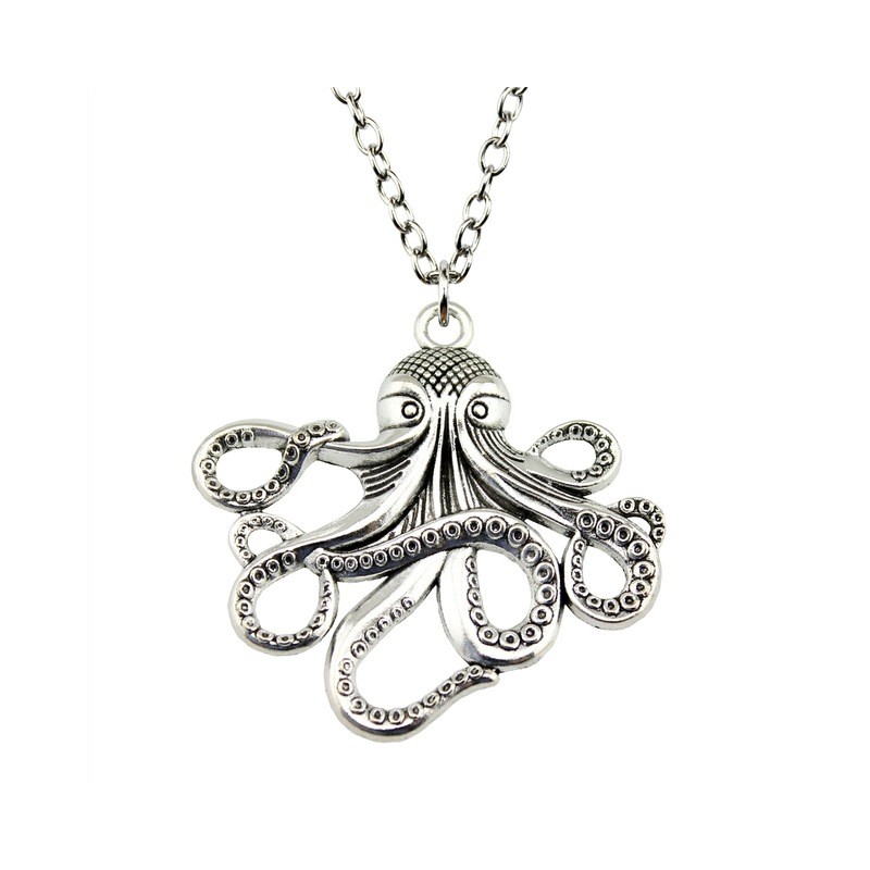 Halsband - Bläckfisk Havsdjur - Octopus - Kraken