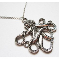 Halsband - Bläckfisk Havsdjur - Octopus - Kraken