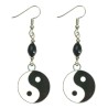 Örhängen Yin Yang Symbol Kraft Energi Rostfria krokar