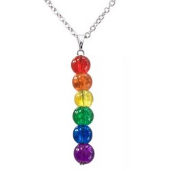 Halsband Örhängen Pride Regnbågssmycke HBTQ Set Gay Gender