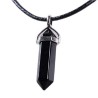 Halsband Choker Onyx Healing Wicca Pagan Boho - 2 längder