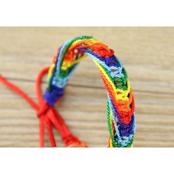 Armband 2-pack Pride Rainbow Regnbåge HBTQ Tyg