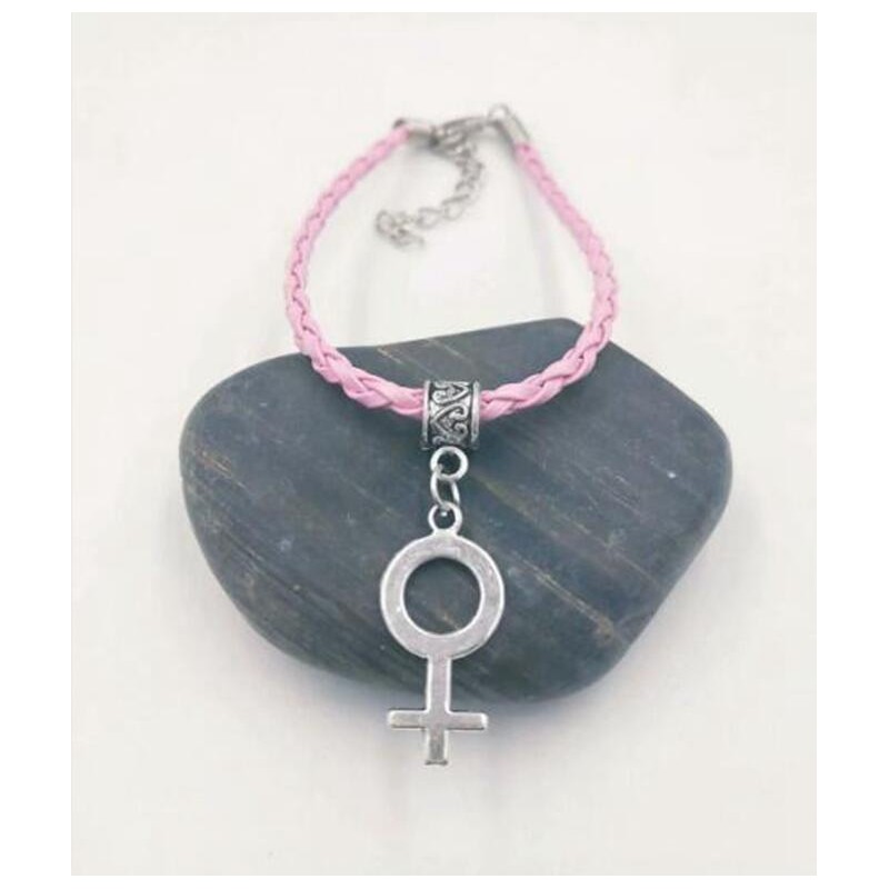 Halsband Feminist Rosa Feminism Kvinnosymbol Venus