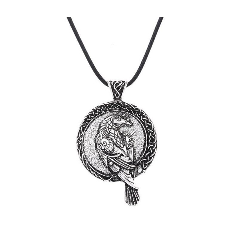 Halsband Korp Nordisk Mytologi Symbol Amulett Hugin Munin Oden