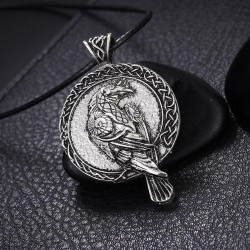 Halsband Korp Nordisk Mytologi Symbol Amulett Hugin Munin Oden