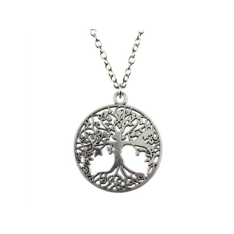 Halsband Livets Träd Tree Of Life Symbol Rostfri Kedja