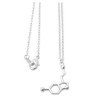 Halsband Molekyl Serotonin Rostfri kedja Kemi Molecule