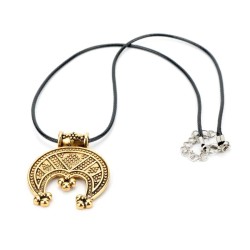 Halsband Amulett Symbol Lycka/Välgång Skyddsamulett Nordisk Tur