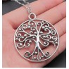 Halsband Livets Träd Tree Of Life Symbol Rostfri kedja 60 cm.