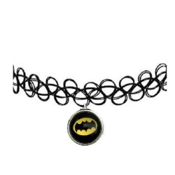 Choker Batman Tattoo Marvel Halsband Superhjälte