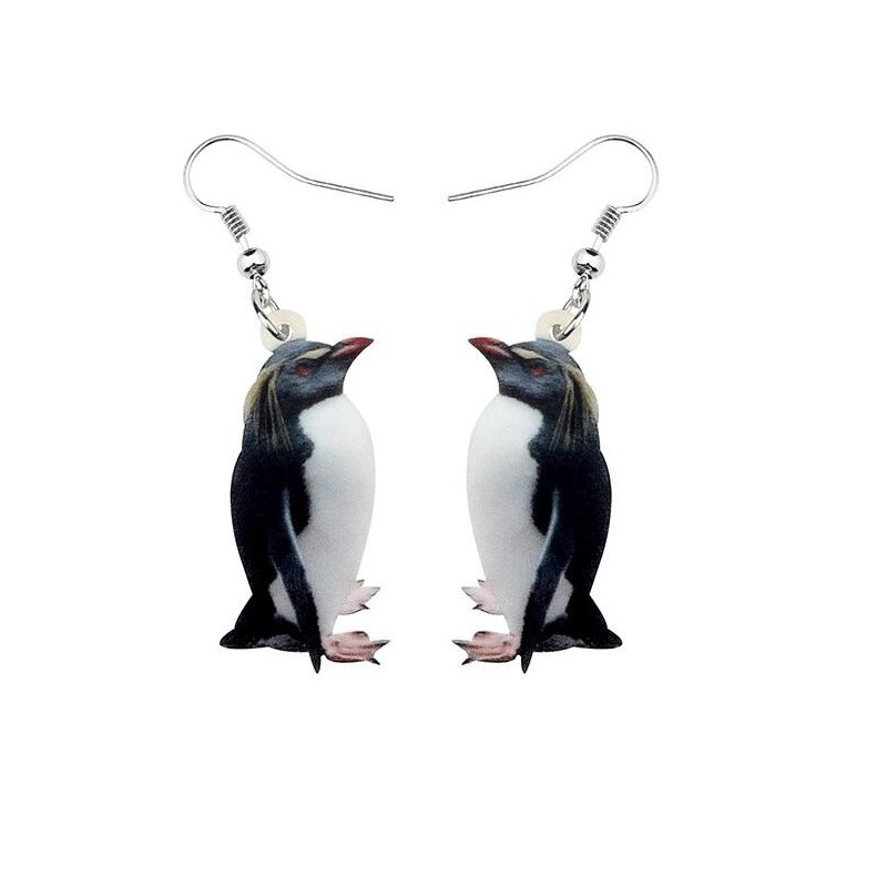 Örhängen Pingvin Penguin Fågel 