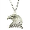 Halsband  Örn Eagle Silver Kedja Fågel Rostfri Kedja