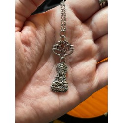 Halsband Buddha Lotusblomma Yoga Zen Buddhism