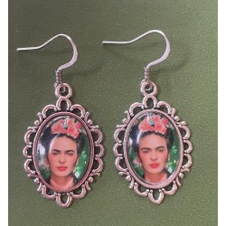 Örhängen Frida Kahlo...