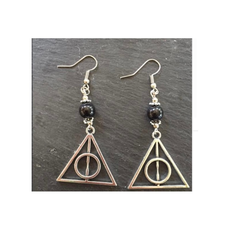 Örhängen - Deathly Hallows - Dödsrelikerna - Harry Potter - Onyx