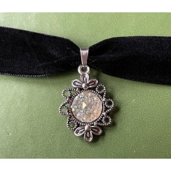 Choker OPAL Glitter - Goth...