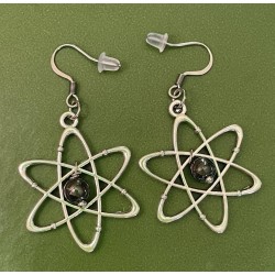 Örhängen Atom DNA Molekyl...