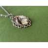 Halsband TOTORO Anime Figur Miyazaki Silver Rostfri kedja